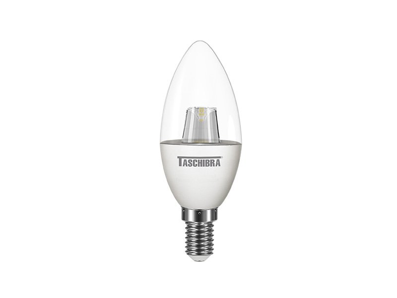 Lâmpada Led Vela TVL 25 6500K 3W E14 com Adapt E27 Taschibra